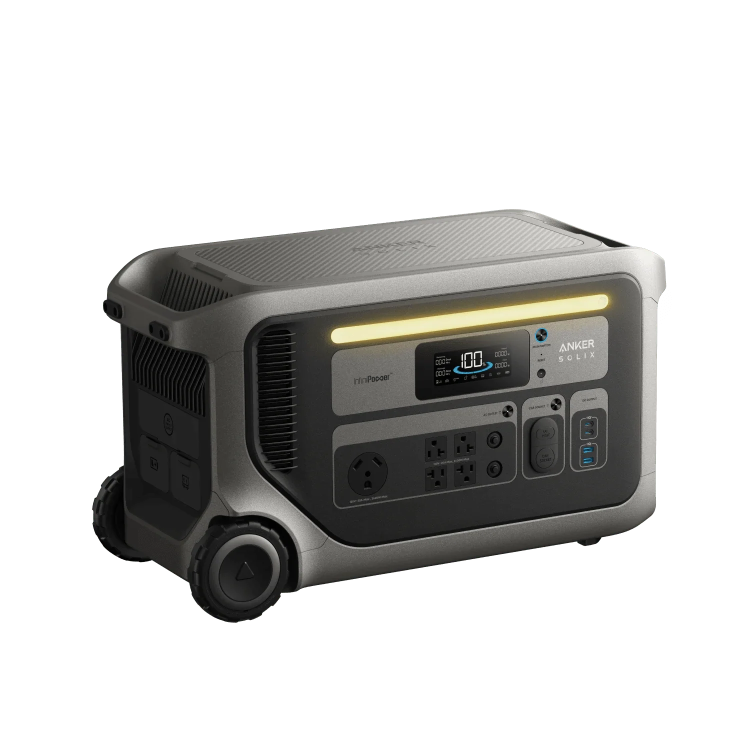 Anker SOLIX F3000 Solar Generator + 400W Portable Solar Panel Kits